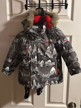 Oshkosh 2 piece snowsuit